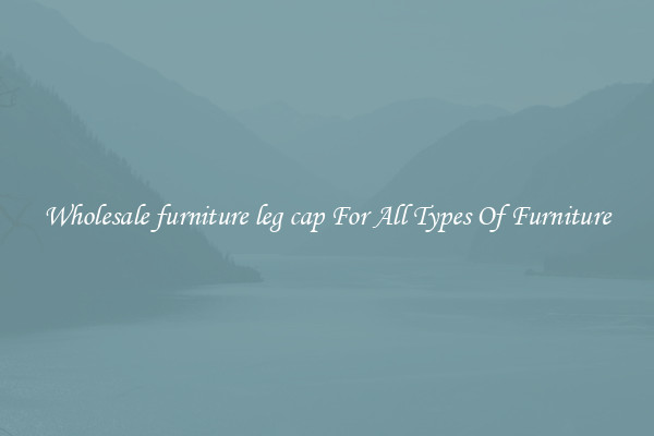 Wholesale furniture leg cap For All Types Of Furniture