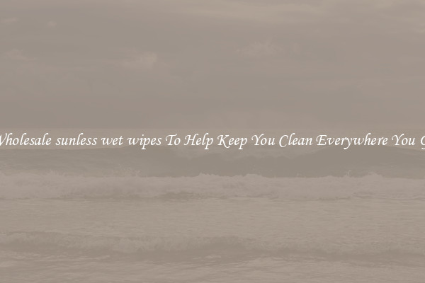 Wholesale sunless wet wipes To Help Keep You Clean Everywhere You Go