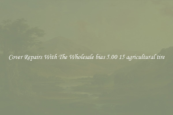  Cover Repairs With The Wholesale bias 5.00 15 agricultural tire 