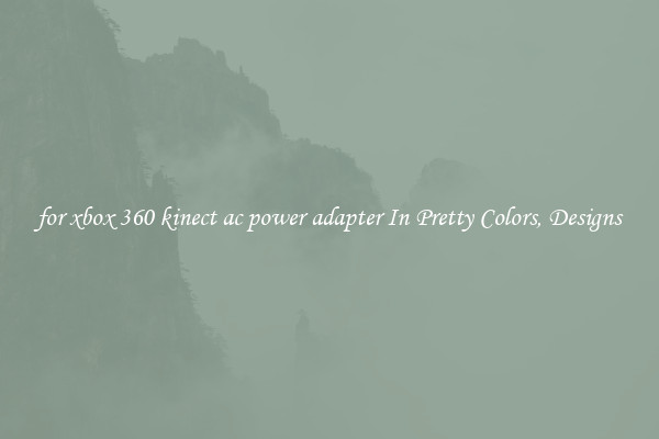 for xbox 360 kinect ac power adapter In Pretty Colors, Designs