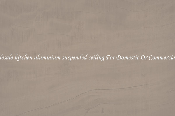 Wholesale kitchen aluminium suspended ceiling For Domestic Or Commercial Use